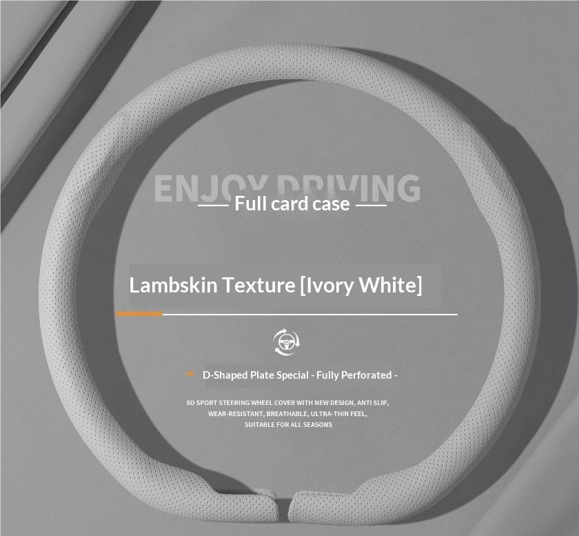 Ivory White / 38cm / D shaped