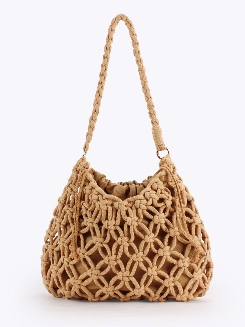 Womens Handwoven Bag Entirely Handmade