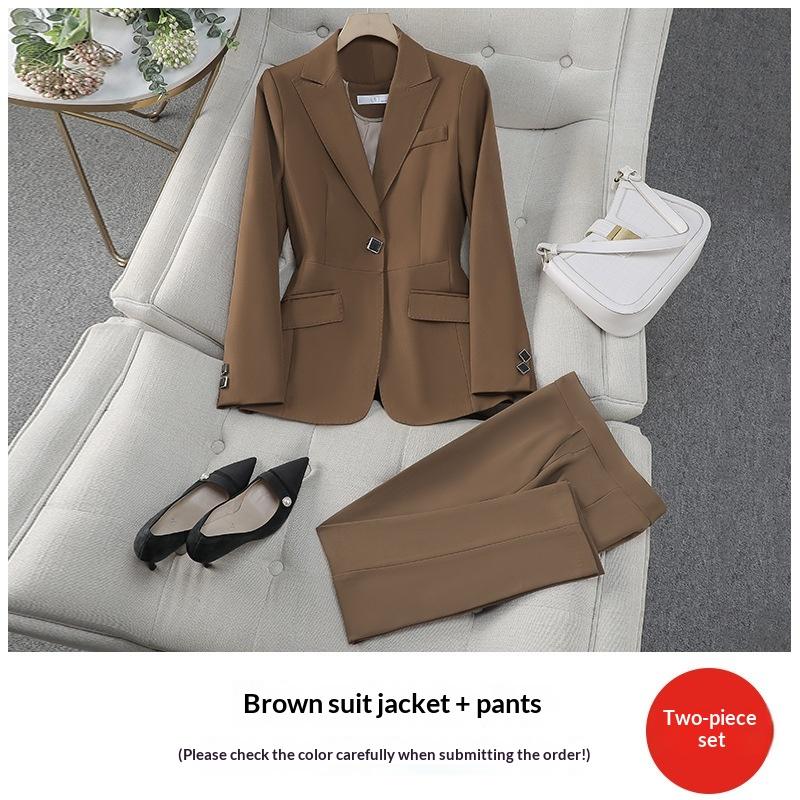 Brown Coat And Trousers / S