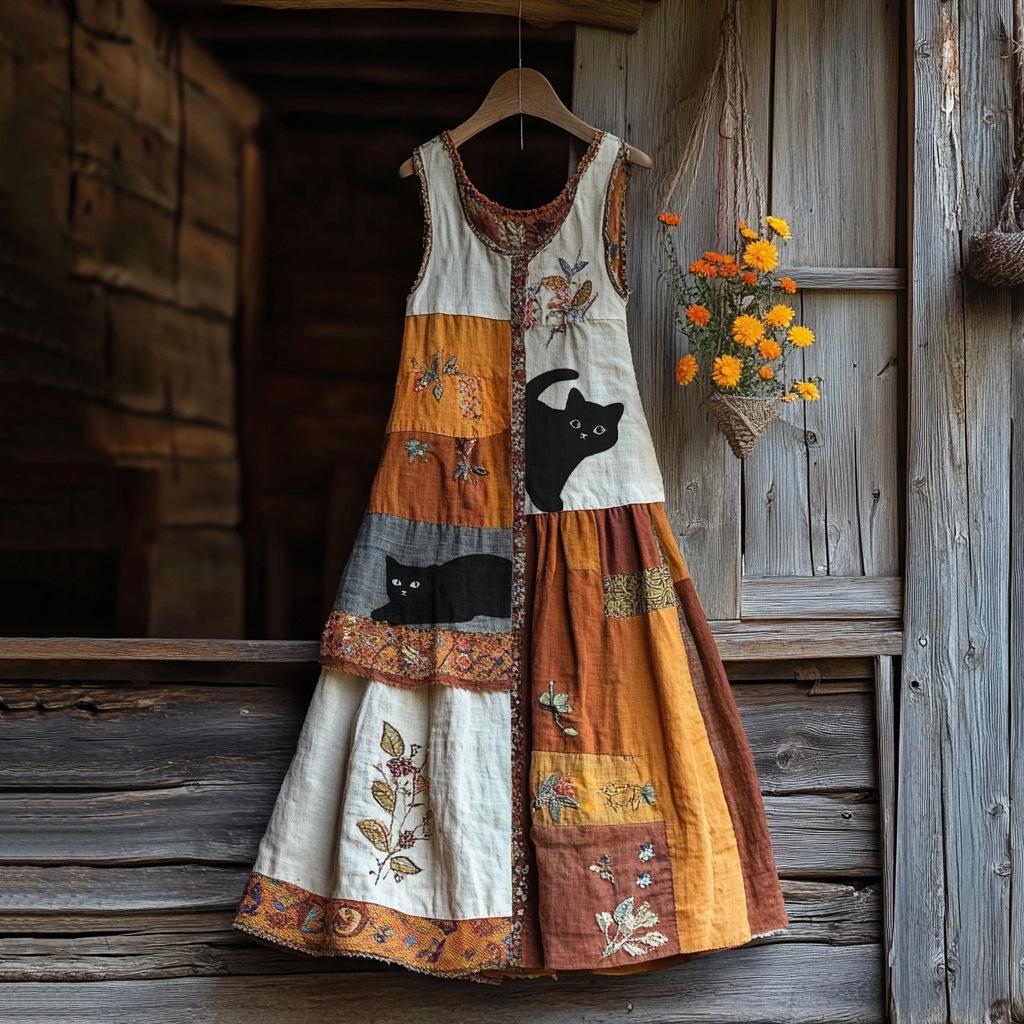 Spring Concise Commuter Artistic 3D Dress