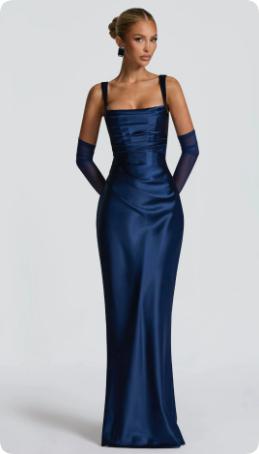 Women's Sleeveless Sling Solid Color Slim Dress