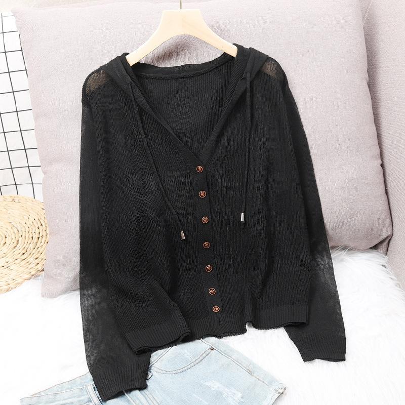 Womens Knitted Casual Cardigan Jacket