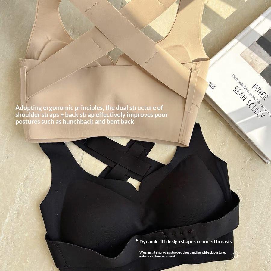 Posture-correcting Womens Underwire Bra With Front Closure