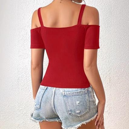 Summer American Niche Outer Wear Short Chic Sports Top Hot Girl Bottoming Small Slip Top Vest For Women