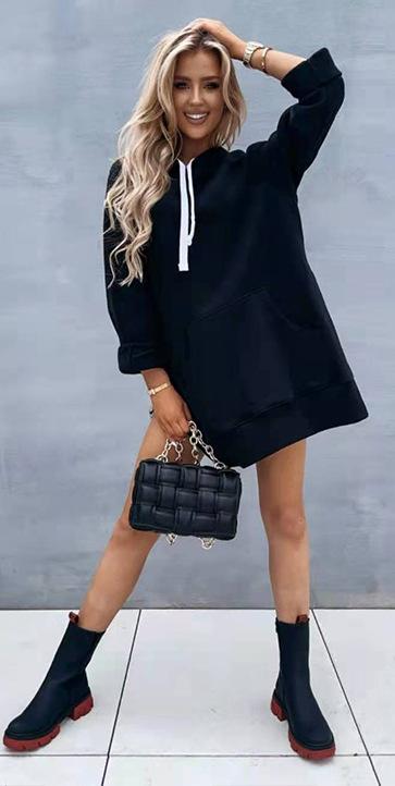 Black / S