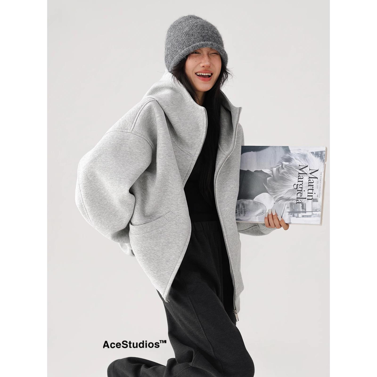 American-style Retro Street High-grade Profile Hooded Sweater
