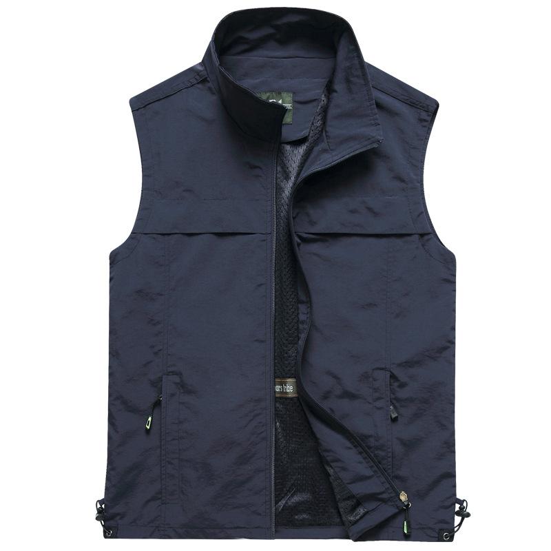 Spring Autumn Outdoor Leisure For Men Fishing And Photography Vest