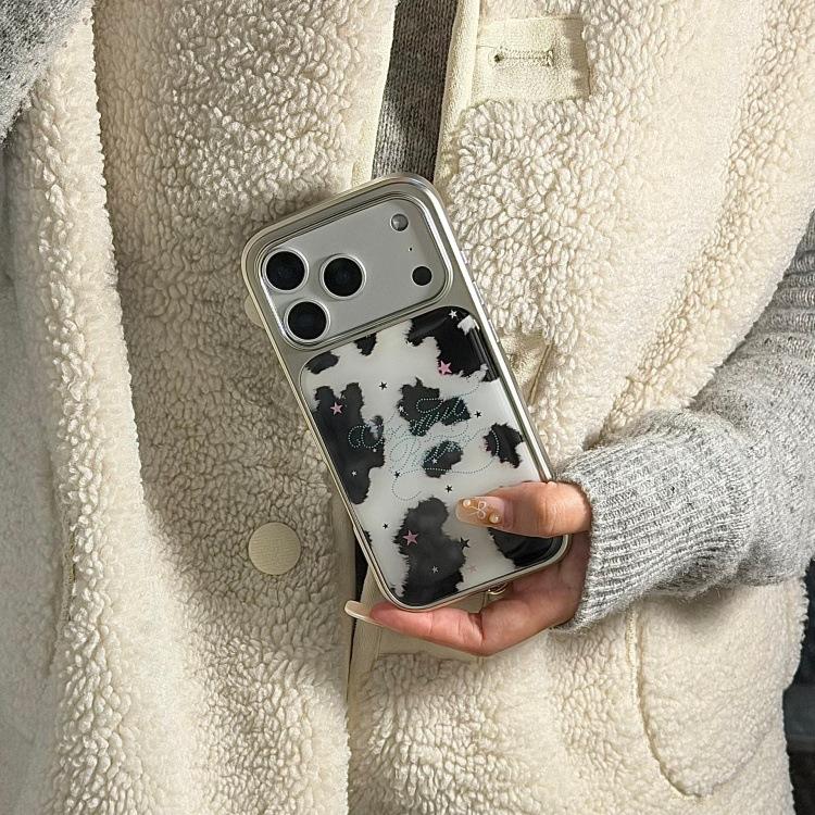 Ins Niche High-end Minimalist Cow-print Compatible Model