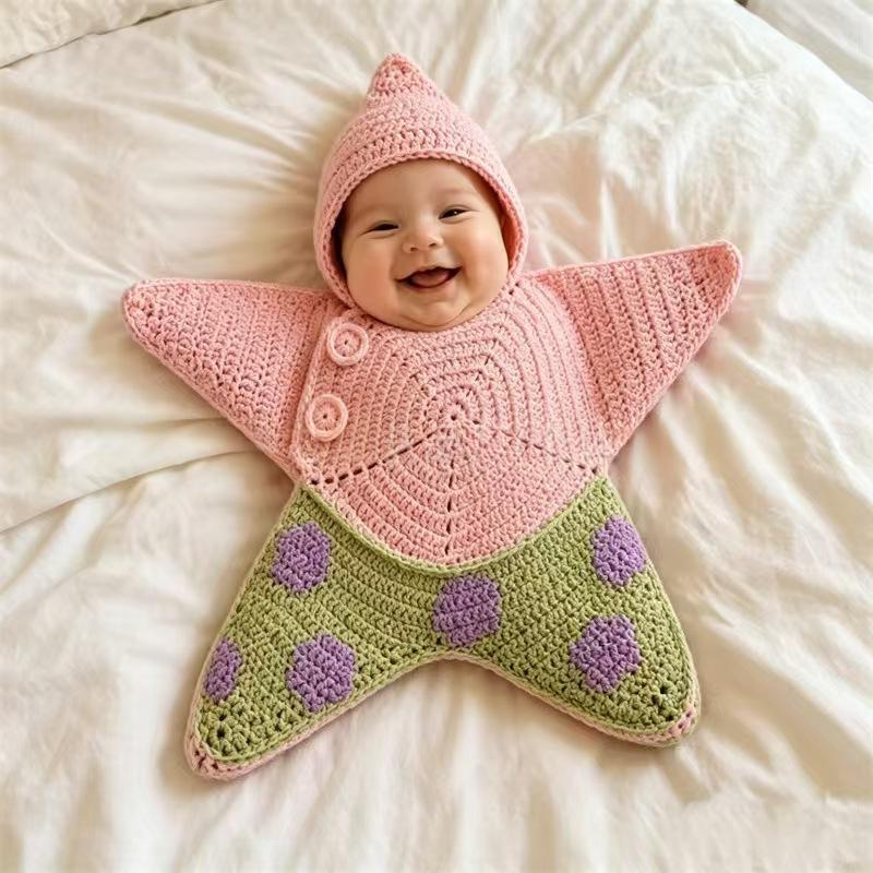 Pink And Green / Knitting