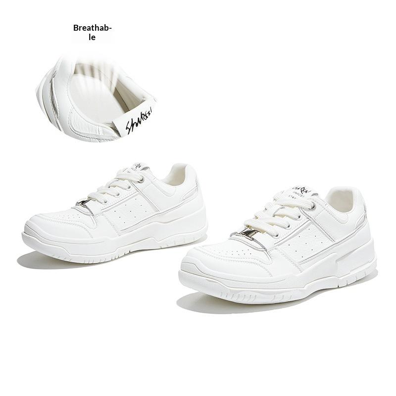 Chunky-soled Casual Versatile Flat Womens Shoes