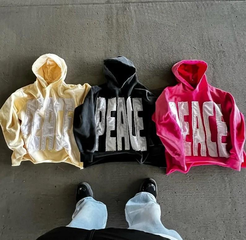 Spring And Autumn New Women's Sweater Fashion Personalized Printed Hooded