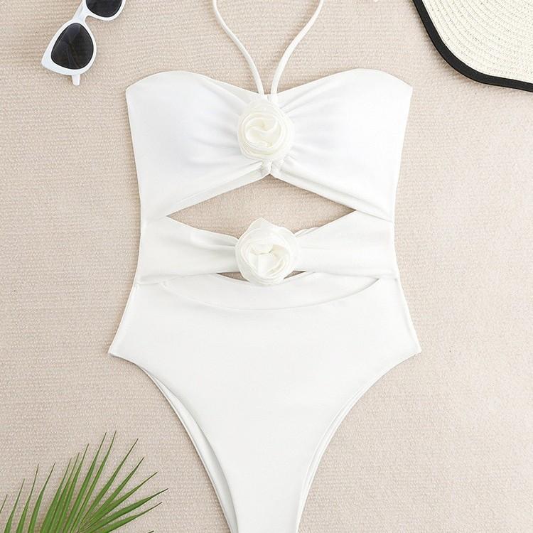 Womens One-piece Swimsuit Spicy Bikini Style Figure-hugging