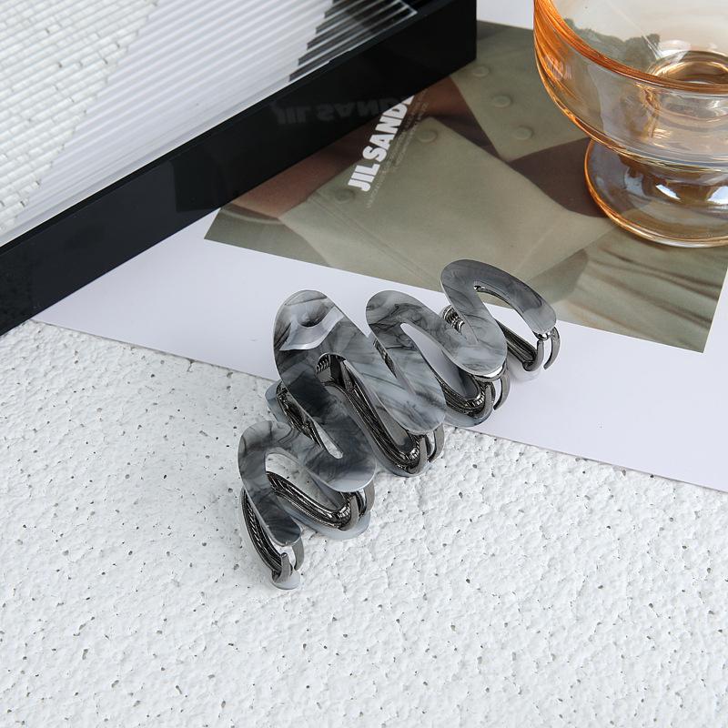 Acetic Acid Hair Claw Large Hair Clip Womens Headpiece