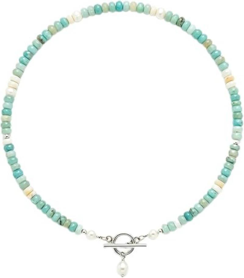 1 Necklace Steel Color