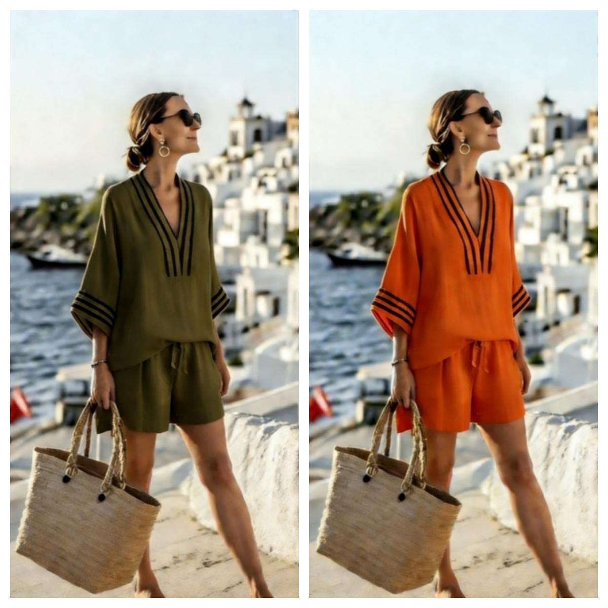 Army Green Orange / S