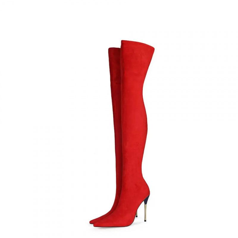 Cross-border Foreign Trade Womens Autumn Winter Sexy Suede Boots