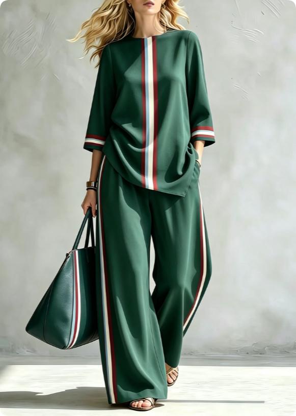 Summer Women's Blouse Set