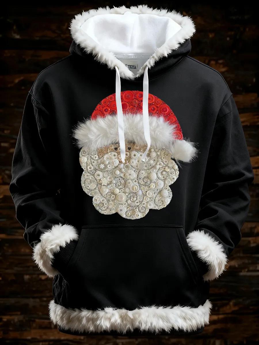 Women's Winter Merry Christmas Hoodie With Pockets