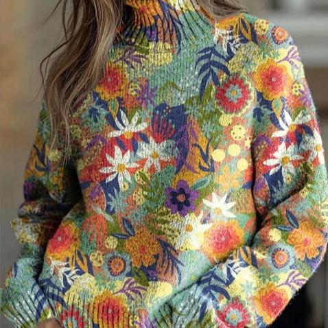 Autumn And Winter New High Neck Sweater For Women