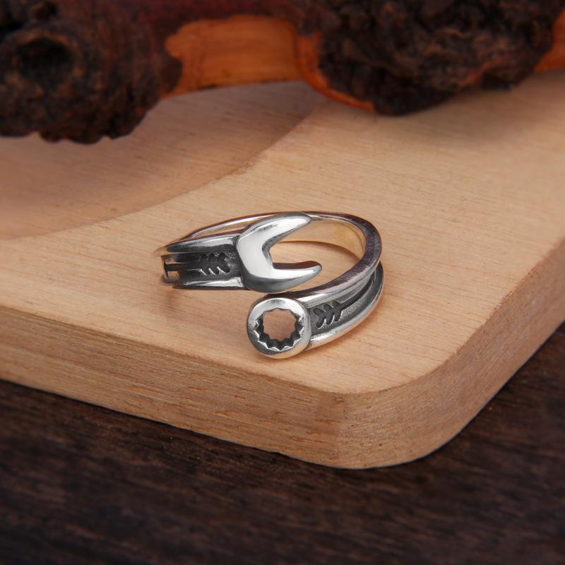 Antique-style Wrench Tool Ring For Men And Women