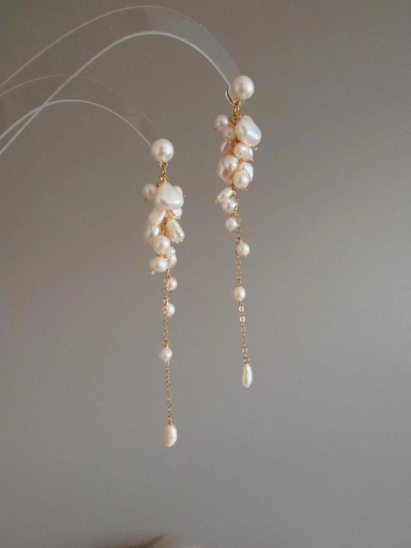 Fashionable New Freshwater Pearl Earrings For Women