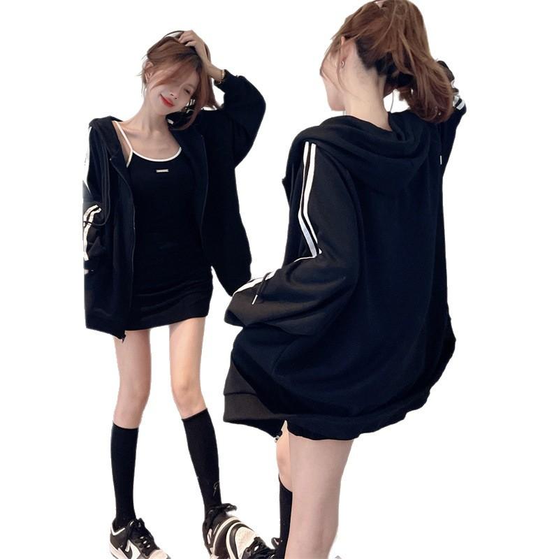 Women's Sleeveless Dress And Coat Two-Piece Set