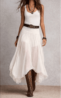 Bohemian Sleeveless Chiffon Maxi Dress