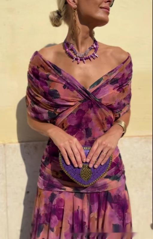 Purplish Red Printing / S