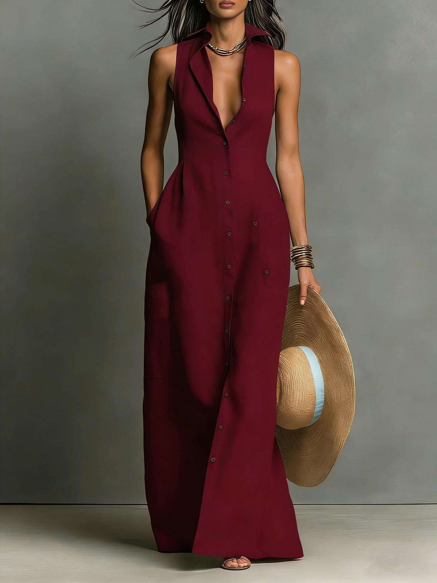 Burgundy / S