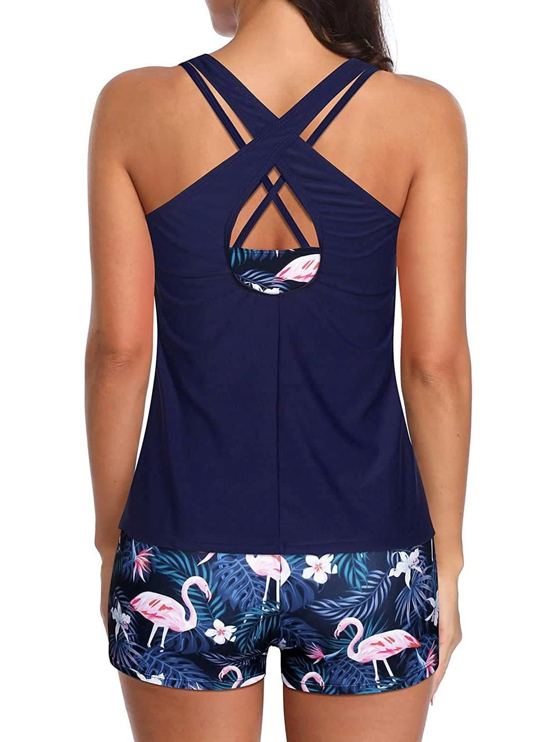 Women's Bikini Split Swimsuit Hollow Backless Three-piece Suit
