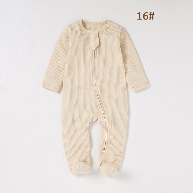Baby Bodysuit Ribbed Fabric Romper