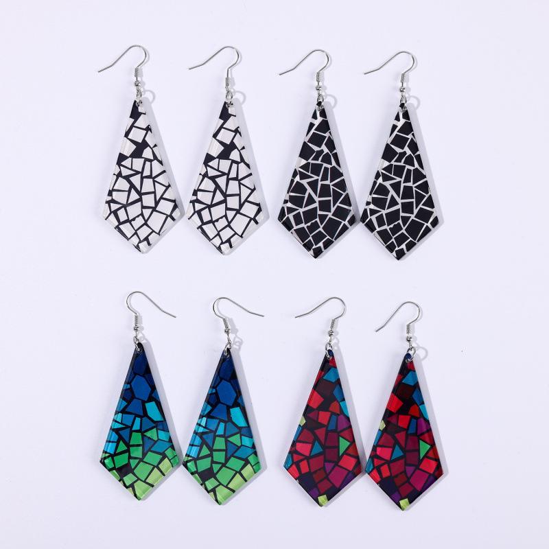 Geometric Acrylic Earrings For Women