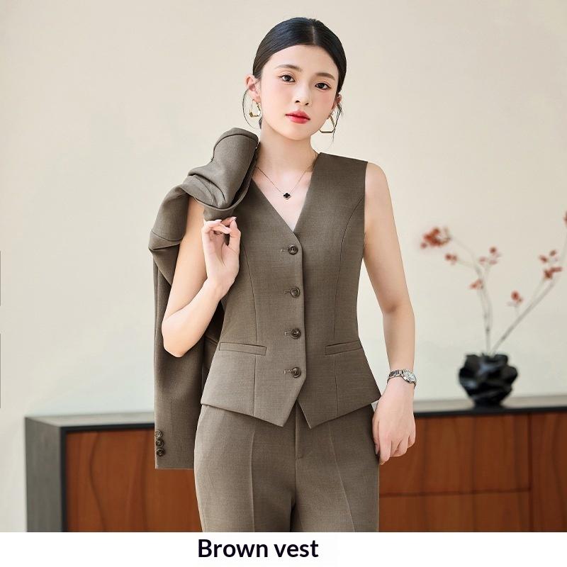 Coffee Color / 2XL / Vest