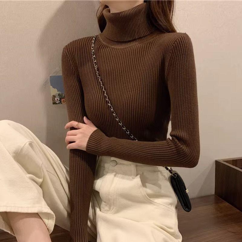 Turtleneck Knitted Sweater For Women AutumnWinter New Arrival