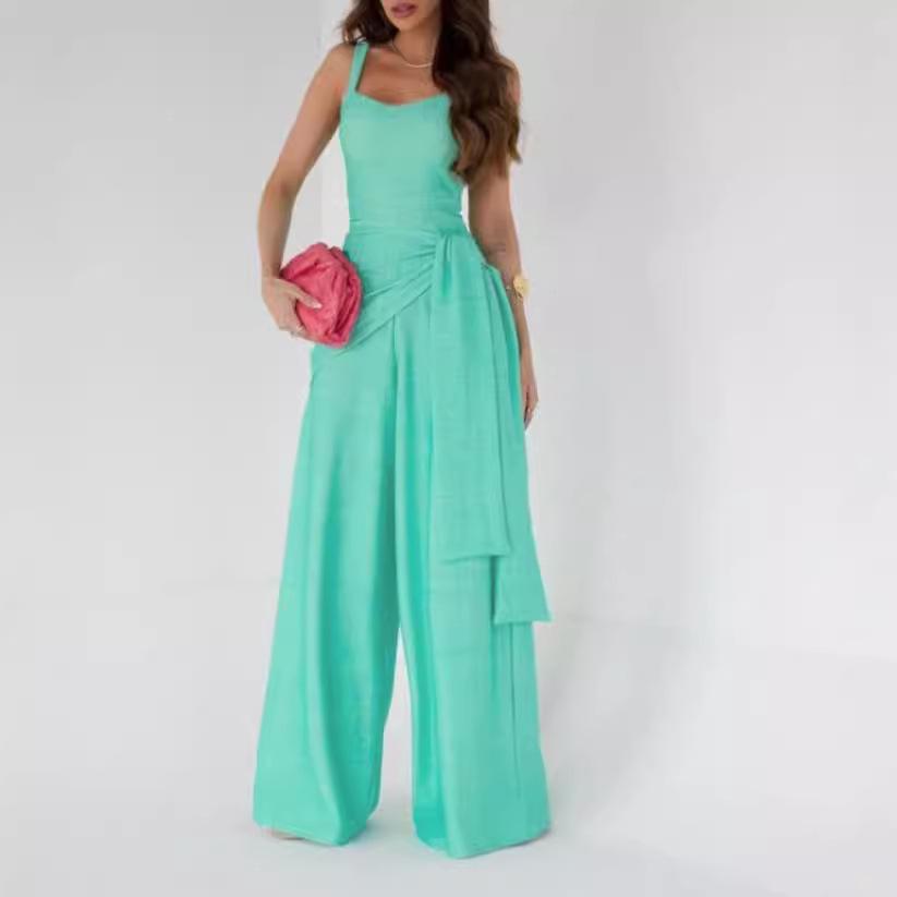 New Style Fashionable Casual Suspender Pants For Women