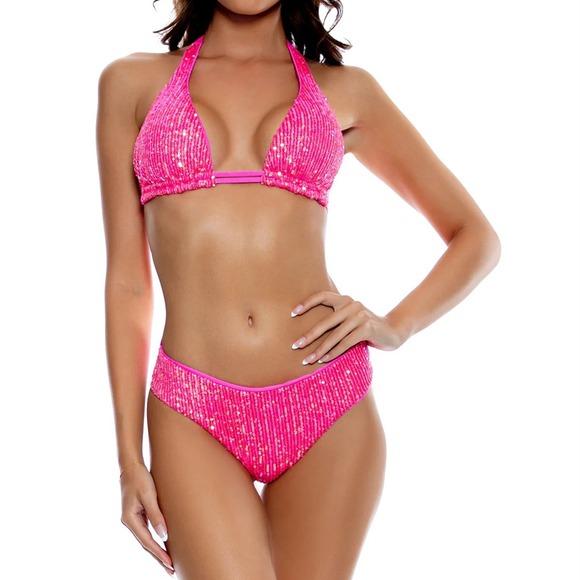 New Shiny Sequin Womens Bikini Briefs