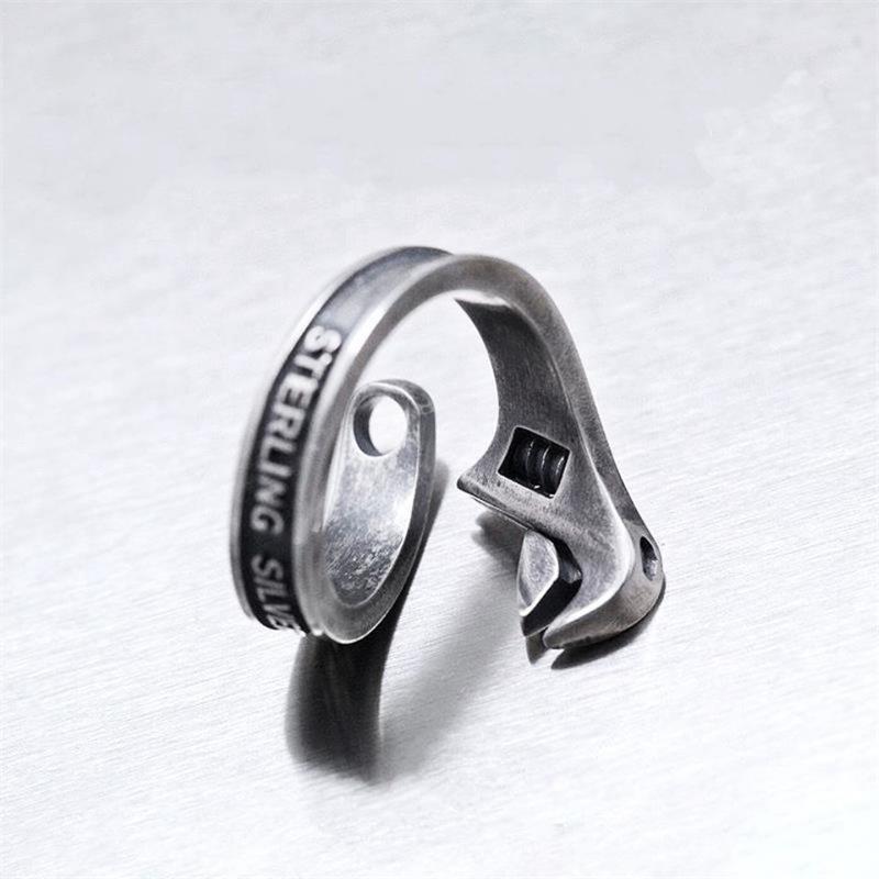 Antique-style Wrench Tool Ring For Men And Women