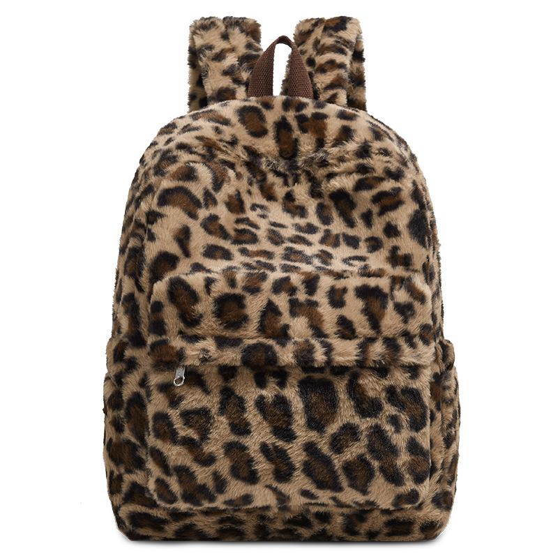 Cute Plush Backpack New-style School Bag