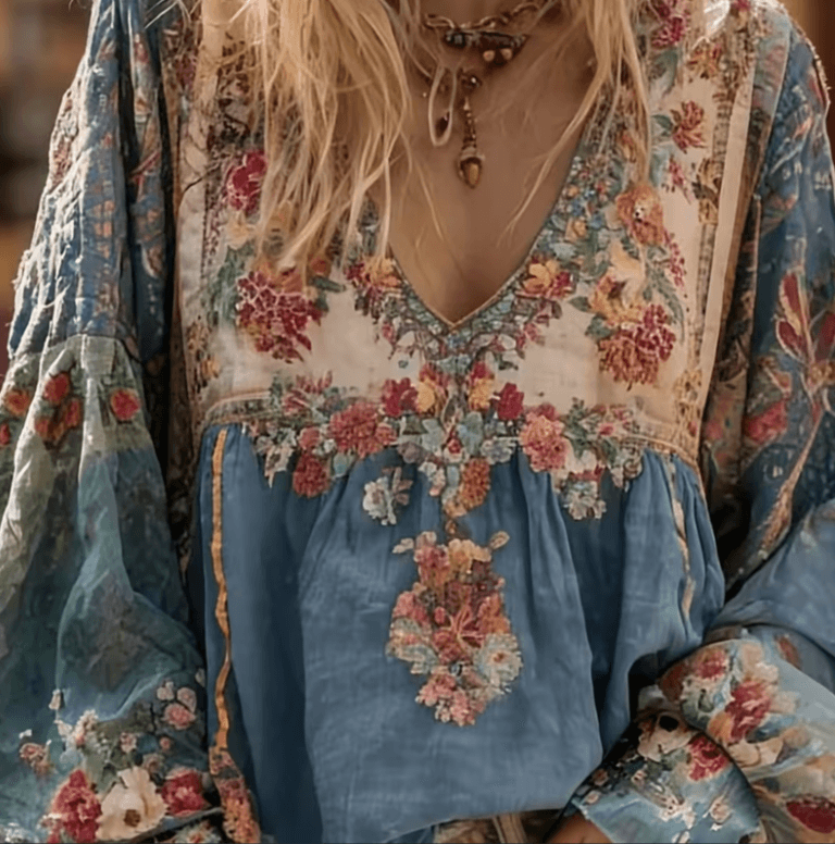 Vintage Hooded Jacket Versatile Lace-up Printed Sweatshirt