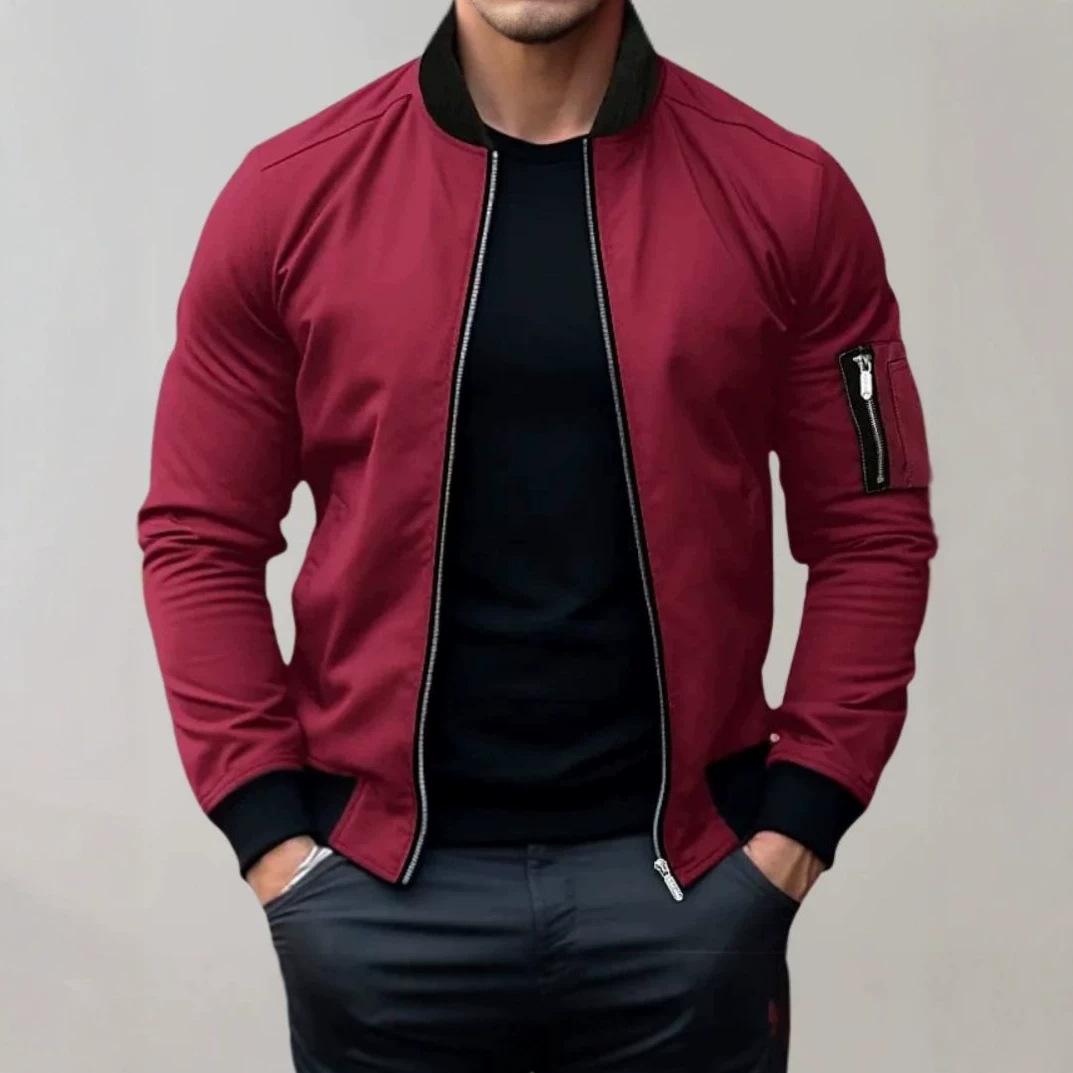 Mens Aviator Fashionable Casual Jacket