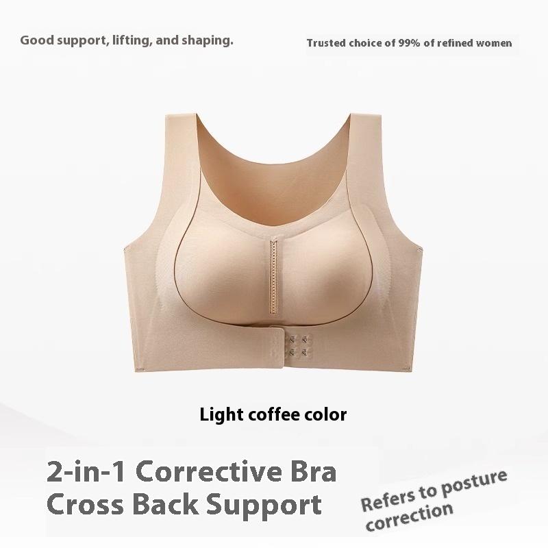 Women's Sports Posture Correction Underwear Front Closure Bra