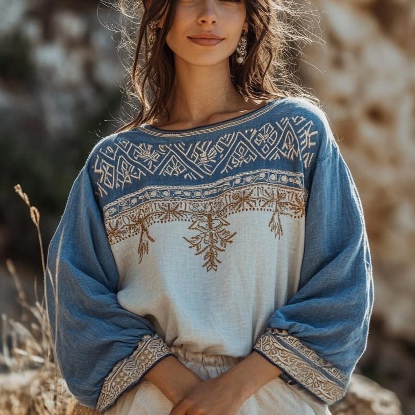 French-style Chic Long-sleeve Blouse For Wome Spring New Arrival Loose Fit