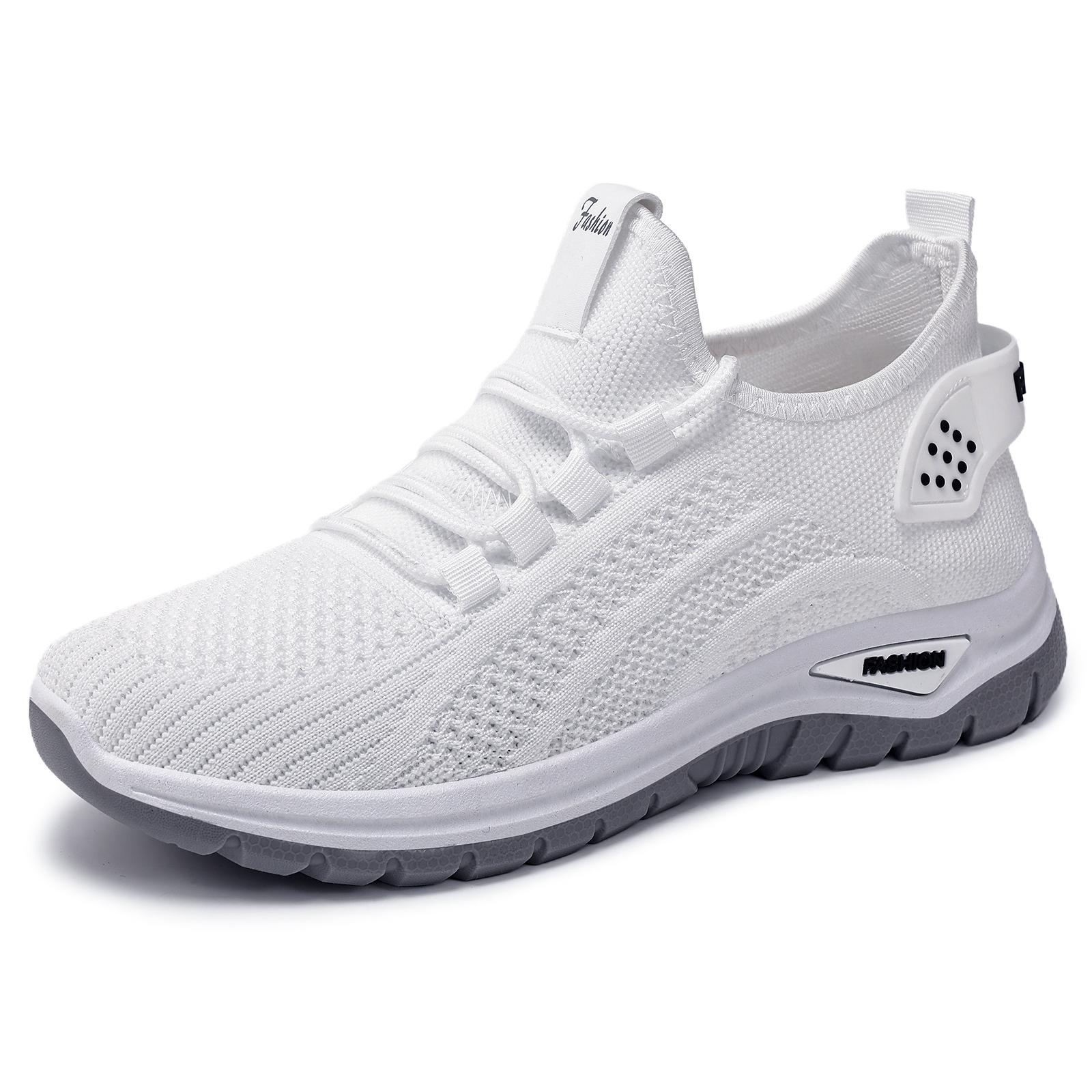 Womens Spring Flyknit Sneakers With A Flat Sole