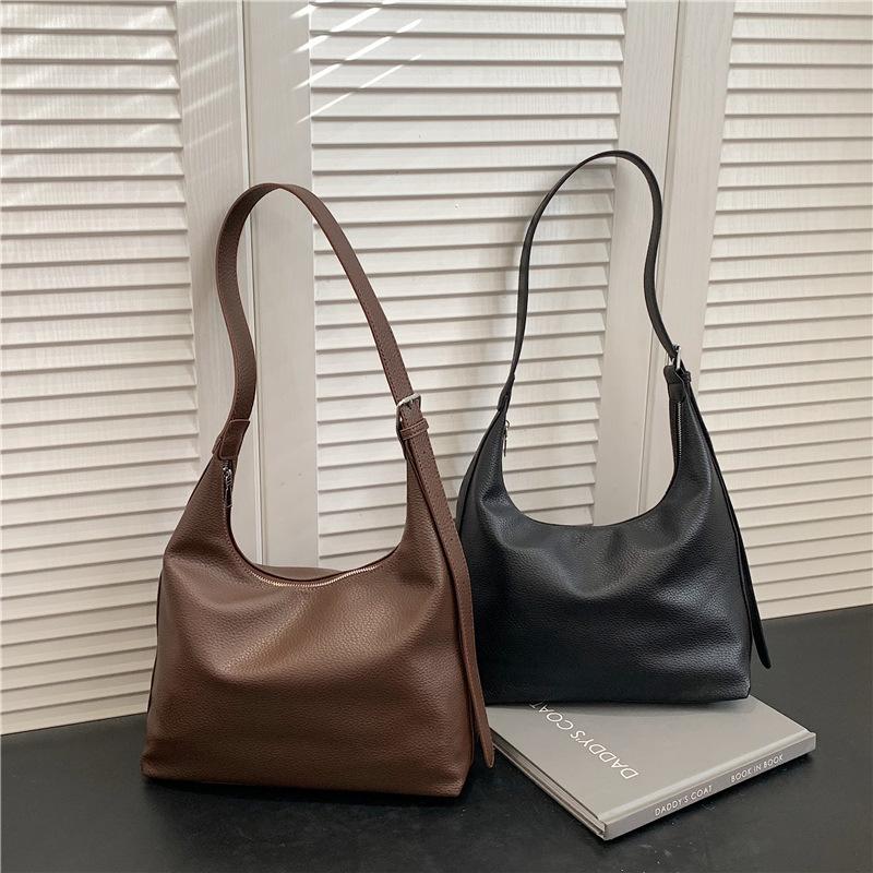 Synthetic Leather Simple Women's Commuter Underarm Crossbody Bag
