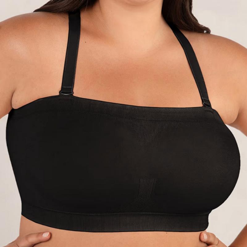 Comfortable Wireless Padded Plus-Size Bra