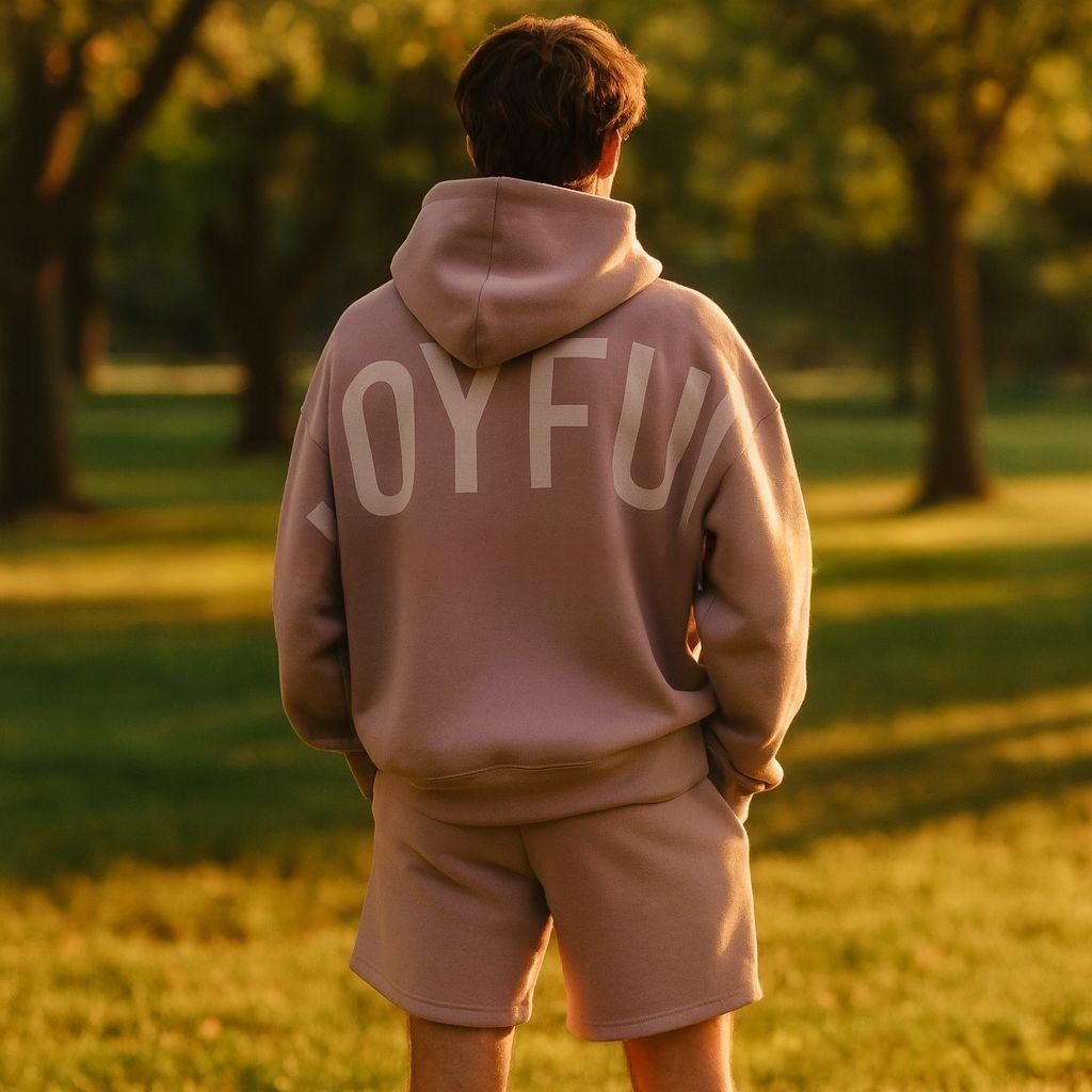 Fashionable Printed Thickened Versatile Long-Sleeve Loose-Fit Hoodie