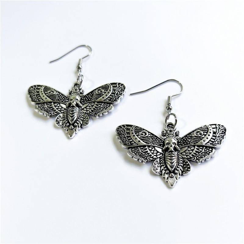 Cross-border Gothic Skull Unisex Punk Earrings