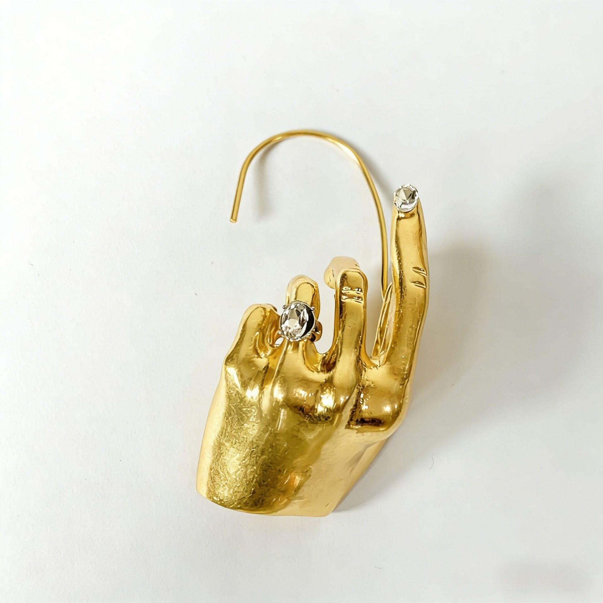 Ins-style Retro Unique Non-pierced Earrings