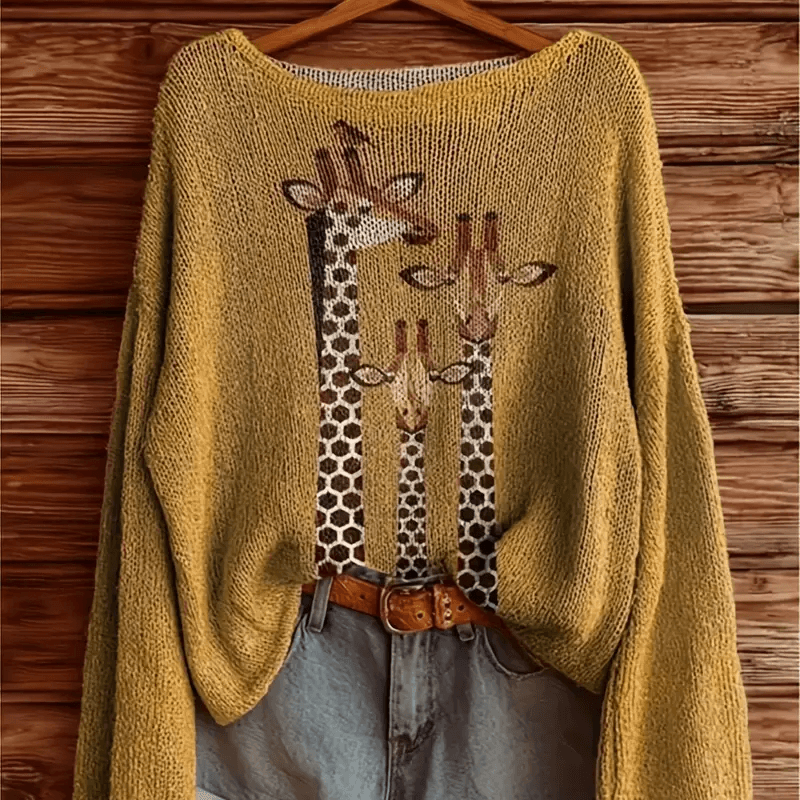 Comfortable And Simple Women's Sweater