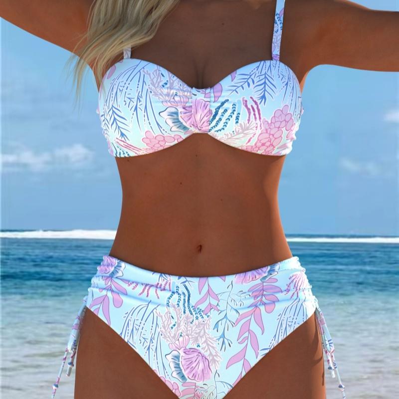 New Split Two-piece Womens Fashion Casual Figure-flattering